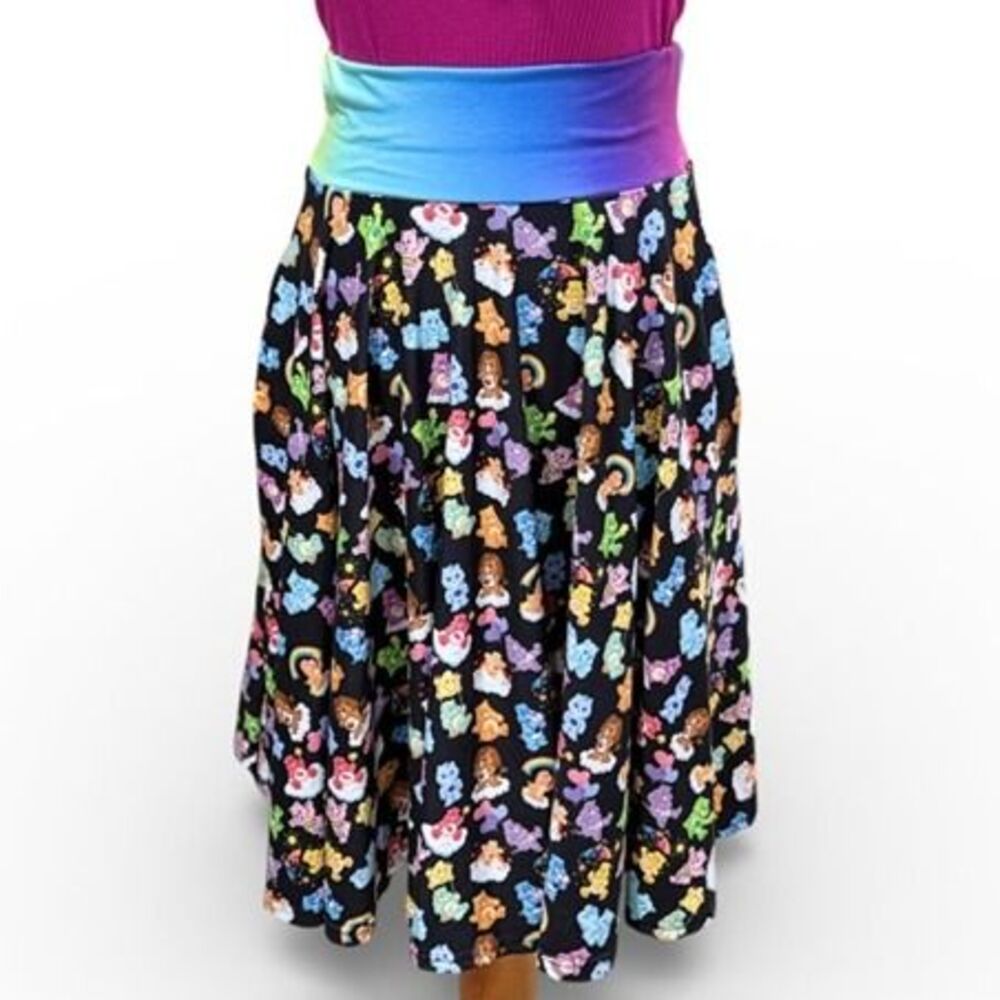 Tween Care Bear Swing Skirt